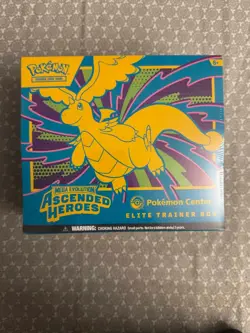 Ascended Heroes Pokemon Center Elite Trainer Box Factory Sealed ETB - Image 1