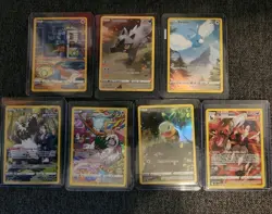 Pokemon Full Art Trainer Gallery/ Galleria Galary Art Rare Full Art Lot 7 Cards - Image 1