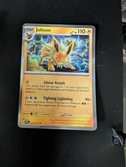 Jolteon 029/131 Holo Rare Prismatic Evolutions Pokemon Holo Near Mint - Image 1
