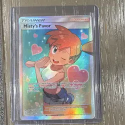 Misty's Favor 235/236 SM Unified Minds Secret Rare Full Art Holo - Image 1