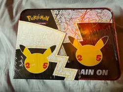 Pokemon TCG: Celebrations Collector's Chest Lunch Box 25th Anniversary - SEALED - Image 3