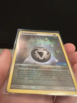 Metal Energy Unseen Forces rare reverse Holo 97/115 Pokemon Card 2005 - MP/LP - Image 4