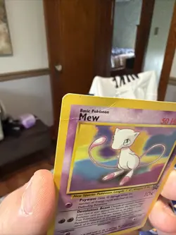 MEW✨#8 Black Star Promo WOTC Promo Vintage Pokemon TCG - Image 3