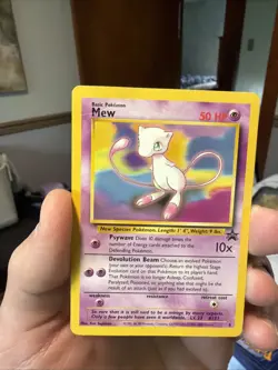 MEW✨#8 Black Star Promo WOTC Promo Vintage Pokemon TCG - Image 4