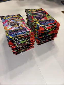 Pokemon TCG (36 Packs) Unopened Booster Packs Mega Evolution- Phantasmal Flames - Image 1