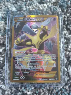 Alakazam EX TCG Card Fates Collide 125/124 Full Art Secret Rare (Pokemon) - Image 1