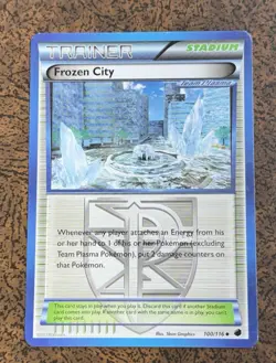 Frozen City 100/116 Plasma Freeze Uncommon Pokemon Card - Image 1