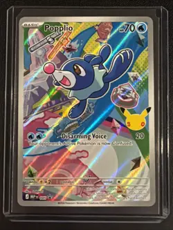 Popplio 045 Holo Promo ME: Mega Evolution Promo Pokemon Near Mint - Image 1