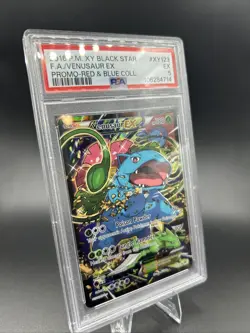 2016 Pokemon Black Star Promo Venusaur Ex Red and Blue Collection PSA 5 EX - Image 3