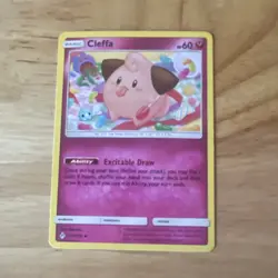 Pokemon TCG Cleffa 131/214 SM-Unbroken Bonds Regular Uncommon - Image 1