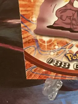 💥 GRIMER 1999 Topps Pokemon TV Non Holo Animation 1st Series Blue Logo # 88 - Image 4