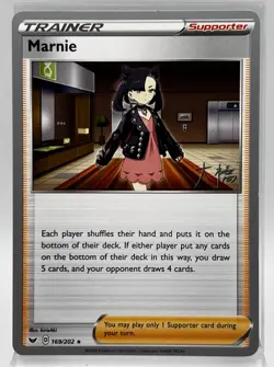 Marnie 169/202 World Championship Deck 2022 Pokemon Card LP - Image 1