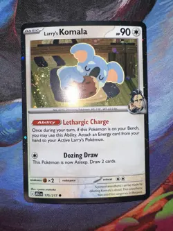 Larry's Komala 175/217 Cosmic Holo ME: Ascended Heroes Pokemon Card - Image 1