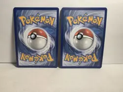Charmander 020/217 & Gastly 123/217 Cosmo Holo Promo Ascended Hero Pokemon NM - Image 2