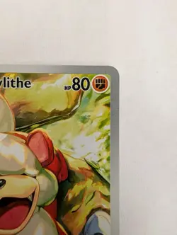 Pokemon TCG Twilight Masquerade Hisuian Growlithe 181/167 IR Pack Fresh Mint - Image 3