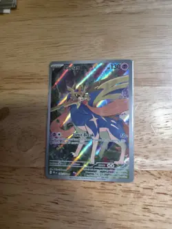 Pokemon Zacian Illustration Rare Me02 Phantasmal Flames 100/094 Holo 2025 - Image 1