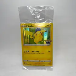 Pikachu 028/078 Holo Rare Pokemon GO Pokemon Sealed - Image 1