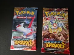 2x Surging Sparks Factory Sealed Booster Packs Pokemon Tcg - Image 1