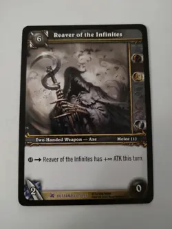 Reaver Of The Infinites - Fires Of Outland - World Of Warcraft WoW TCG Epic LP - Image 1