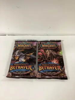 World Of Warcraft - Servants Of The Betrayer - Booster Pack Lot Of 2 - Image 1