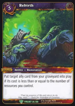 World of Warcraft TCG Rebirth - Twilight of the Dragons 33/220 - Image 1