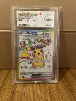 Pikachu Ex - 219/191 - Ace 10 - Ultra Rare - SV08: Surging Sparks - Pokemon TCG - Image 1