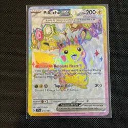 Pikachu Ex - 219/191 - Ultra Rare - SV08: Surging Sparks - Pokemon TCG - Image 1