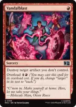 ~ Vandalblast ~ NM ~ Commander: Marvel Super Heroes ~ MTG ~ - Image 1