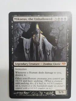 Mikaeus, the Unhallowed LP MTG Dark Ascension (DKA) Authentic - Image 1