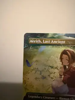 Aerith, Last Ancient Borderless Chocobo Track Foil Commander: Final Fantasy Foil - Image 2