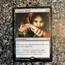 1x Exquisite Blood - Commander: The Lost Caverns of Ixalan - NM - MTG - Image 1