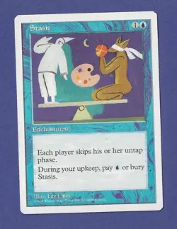 1997 Magic the Gathering - Stasis - Fifth - 5th Edition MTG - Image 1