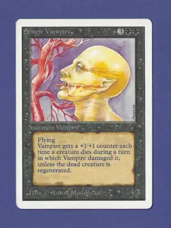 1993 Magic the Gathering - Sengir Vampire - Unlimited MTG - Image 1