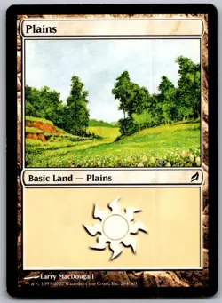 Plains (284) 284 Land Lorwyn Magic: The Gathering Near Mint - Image 1
