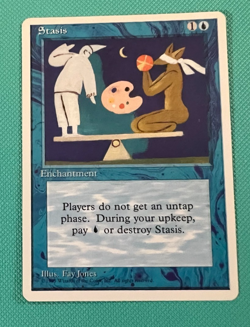Stasis - 4th Edition - MTG - Magic the Gathering - Image 1