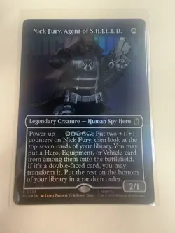 Nick Fury, Agent of S.H.I.E.L.D. (Borderless) (0357) Marvel Super Heroes Foil - Image 1