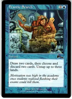 Frantic Search 32 Urza's Legacy ULG C MTG Magic The Gathering C MP - Image 1