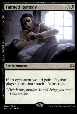 MTG Magic Origins #120 Tainted Remedy - Lightly played - Image 1