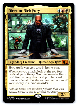 Director Nick Fury - Marvel Super Heroes MTG - Image 1