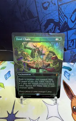 Food Chain (Borderless) Commander: Teenage Mutant Ninja Turtles Foil - Image 1