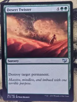 Desert Twister 181 Uncommon Commander 2015 Magic: The Gathering MP - Image 1