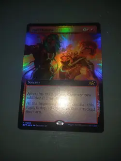 Full Throttle (EXTENDED FOIL) - Aetherdrift (Magic the Gathering) - Image 1