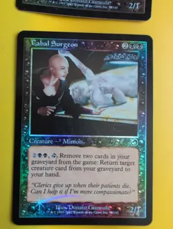 Cabal Surgeon x2. Minion Torment. Old border FOIL. MTG 2 Card. - Image 3