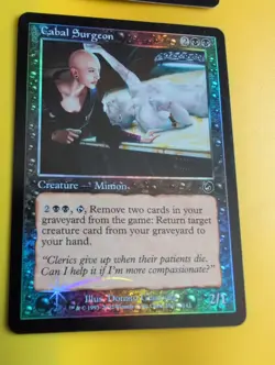 Cabal Surgeon x2. Minion Torment. Old border FOIL. MTG 2 Card. - Image 5