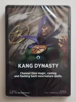 Magic The Gathering Marvel Super Heroes Kang Dynasty Jumpstart Sealed Booster - Image 1
