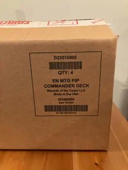 Magic the Gathering: Fallout Commander Decks (Set of 4, case open, decks sealed) - Image 2