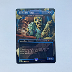 MTG Eddie the Judge (Bruvac the Grandiloquent) NM Rainbow Foil Secret Lair - Image 1