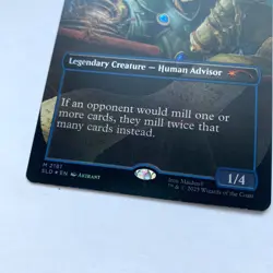 MTG Eddie the Judge (Bruvac the Grandiloquent) NM Rainbow Foil Secret Lair - Image 3