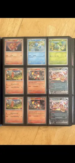 POKEMON TCG FOLDER BUNDLE INCLUDING FOLDER (200+ CARDS) ALL CARDS PENNY SLEEVED - Image 2