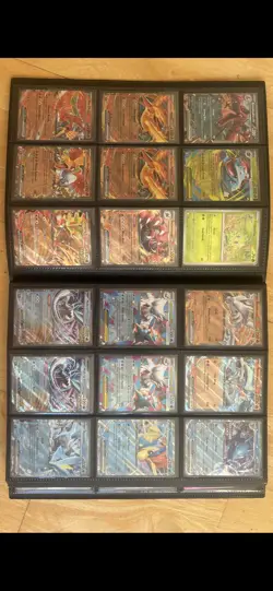 POKEMON TCG FOLDER BUNDLE INCLUDING FOLDER (200+ CARDS) ALL CARDS PENNY SLEEVED - Image 3